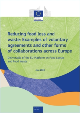 Reduzir a perda e o desperdício de alimentos: exemplos de acordos voluntários e outras formas de colaboração na Europa